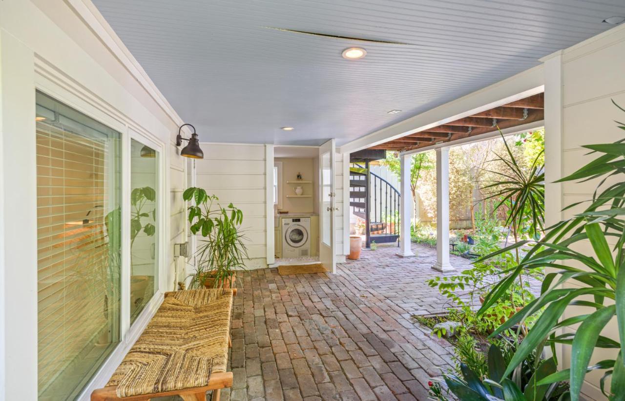 Garden Level Flat In 1885 Queen Anne Victorian Cottage In アラメダ エクステリア 写真
